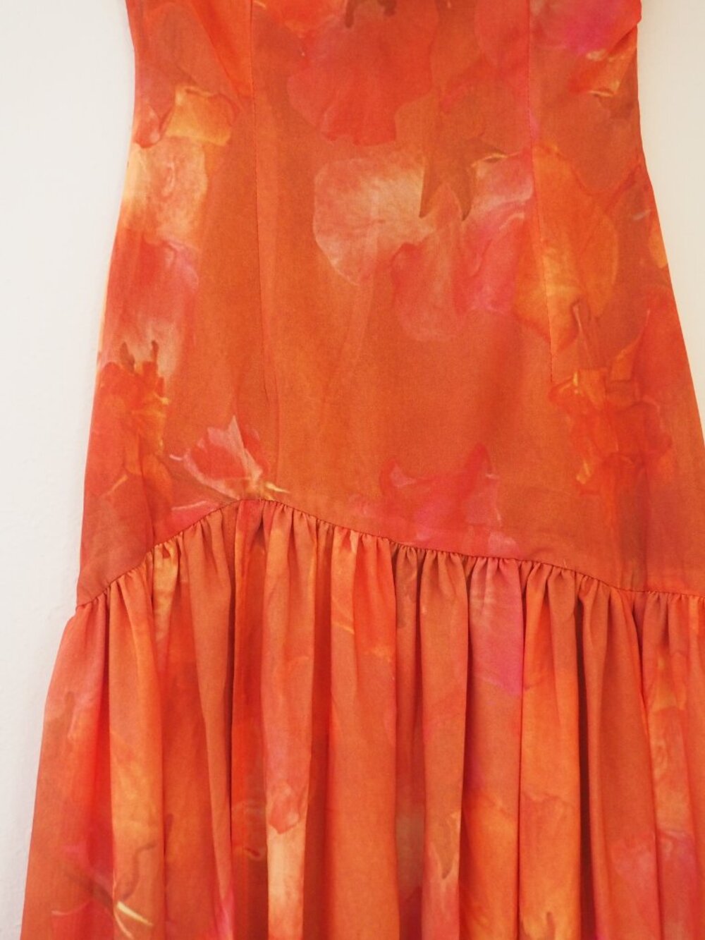 Peppermayo Eden Strapless Amber Maxi Dress sz US 0 - Picture 7 of 11